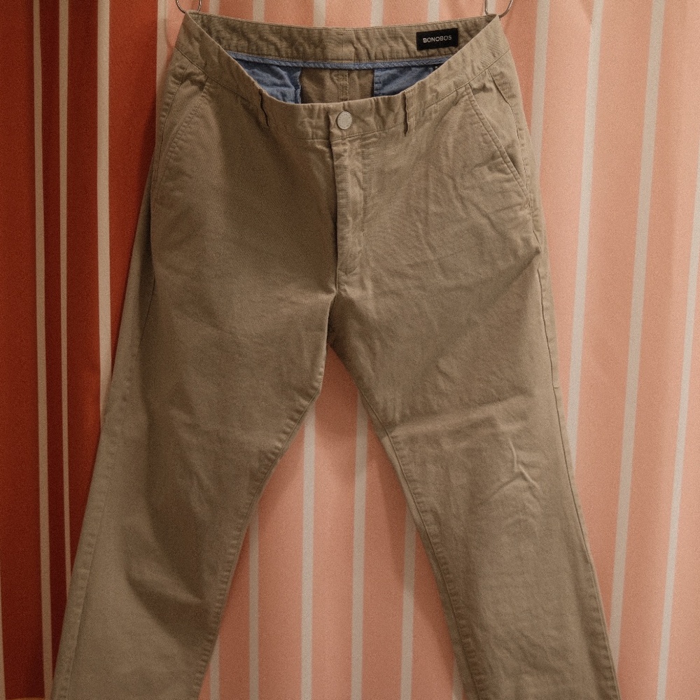 Bonobos Slim Fit Khakis Chinos 35x30